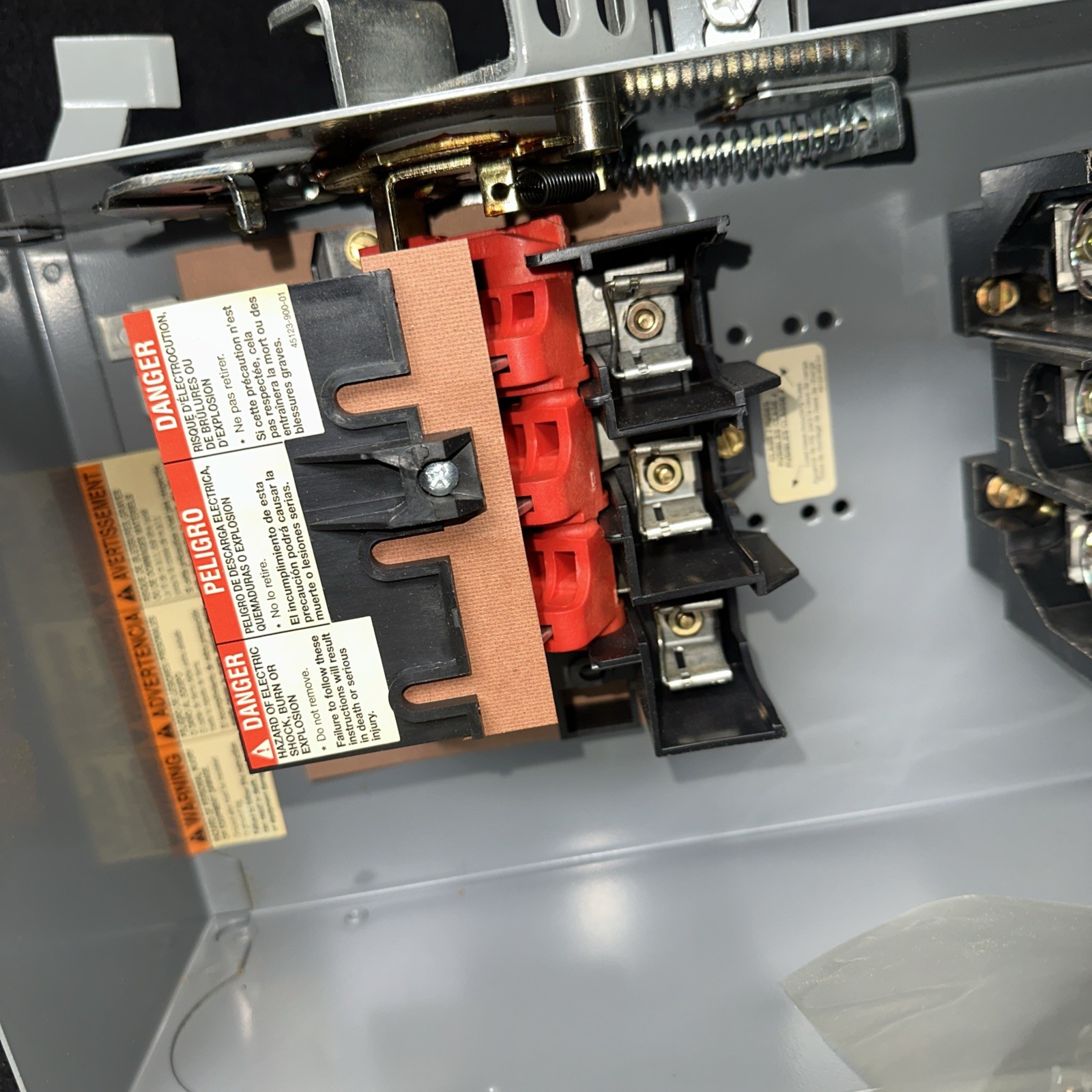 Square D I-Line PQ3603G 30 AMP 600V 3PH Fusible Busway Plug 3W, (st71f)