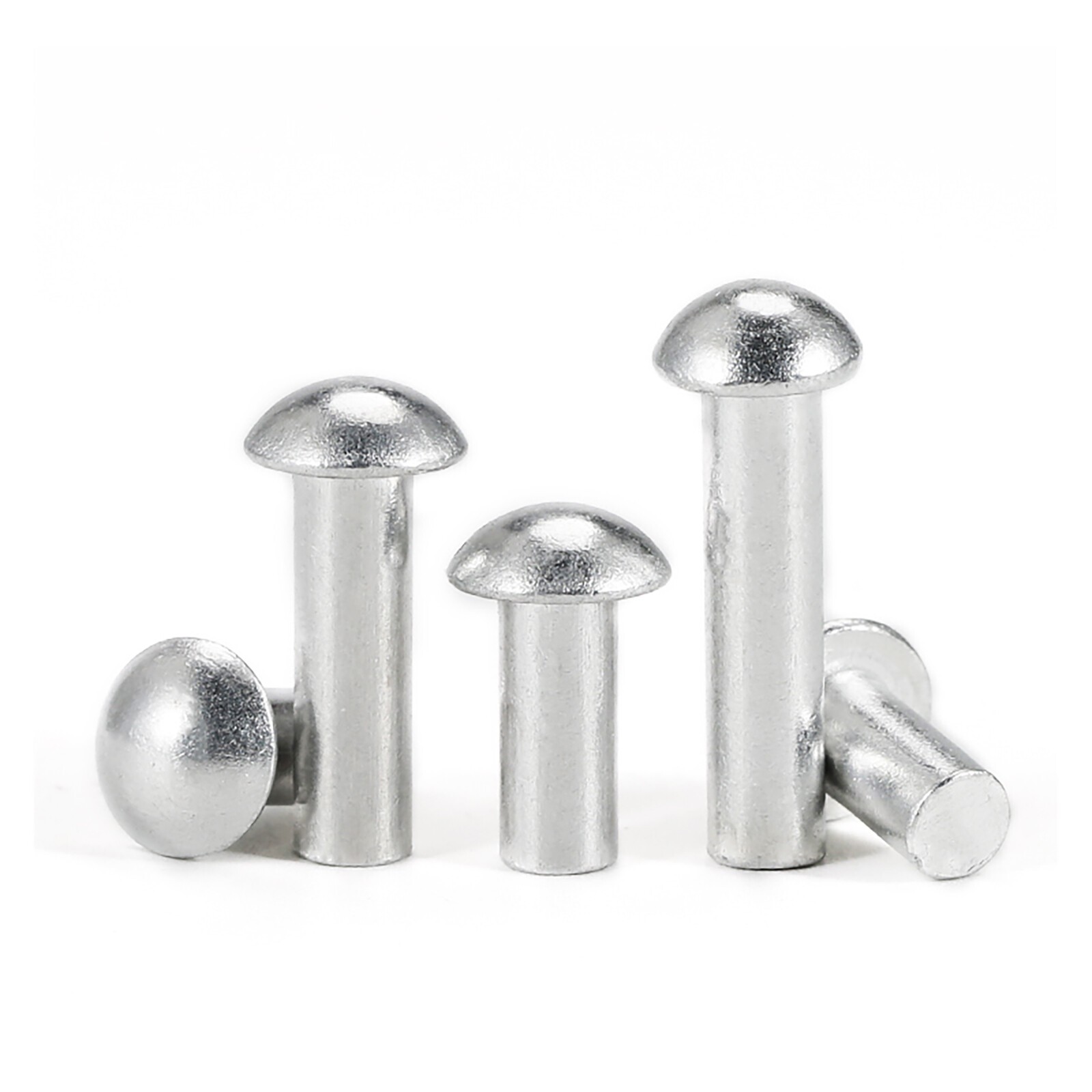 Solid Aluminium Round Head Rivets DIN 660 M2 M2.5 M3 M4 M5 M6 M8