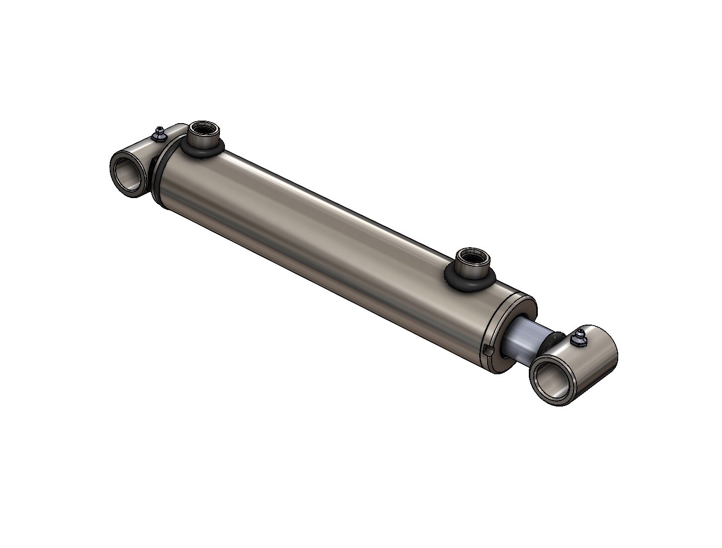 Double Acting Hydraulic Cylinder-Cross Tube Hydraulic Cylinder 1.5 “, 2” Various