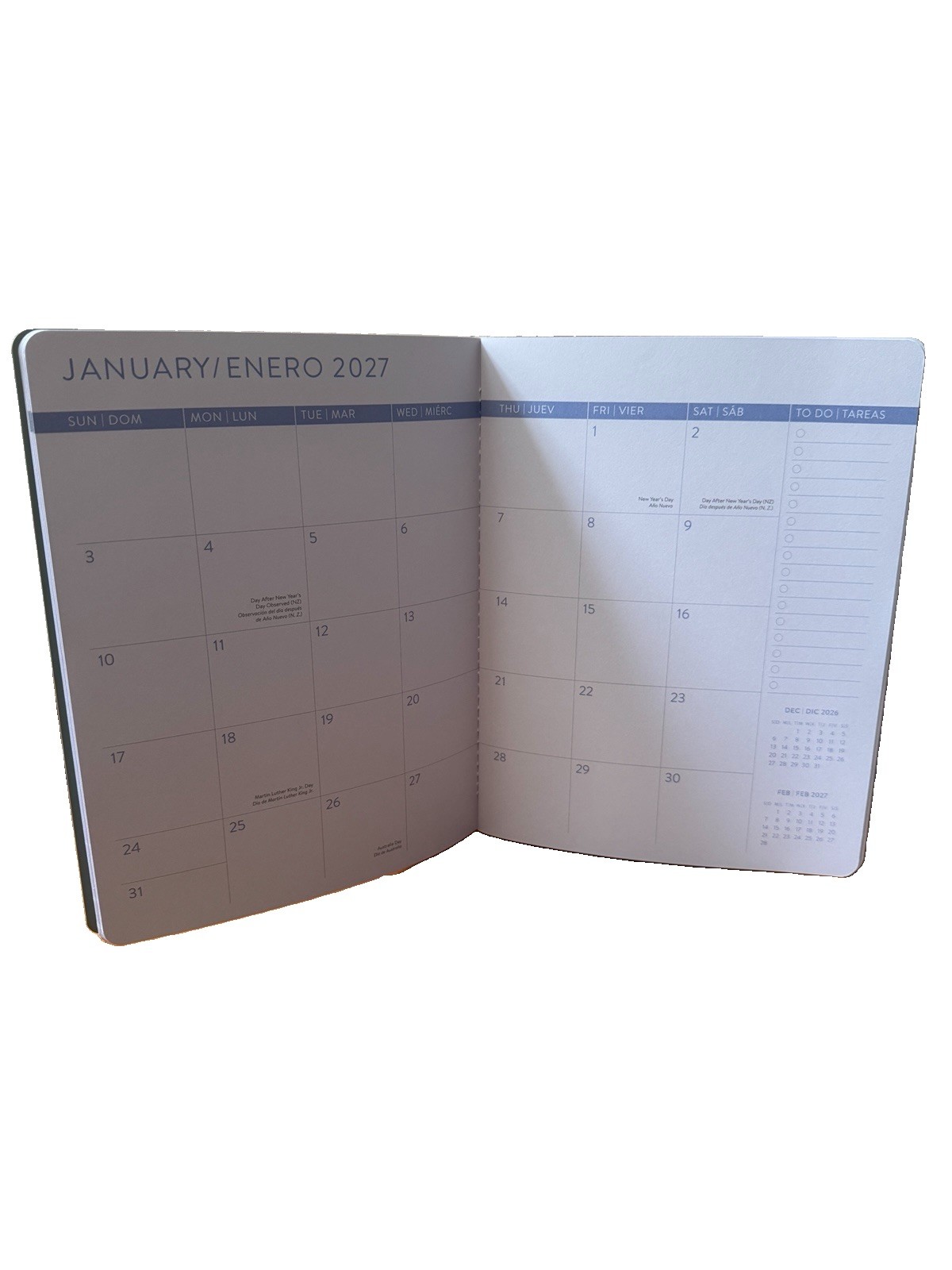 2027 Monthly Planner 17 months Planner Orange Circle Studio Aug 2026- Dec 2027
