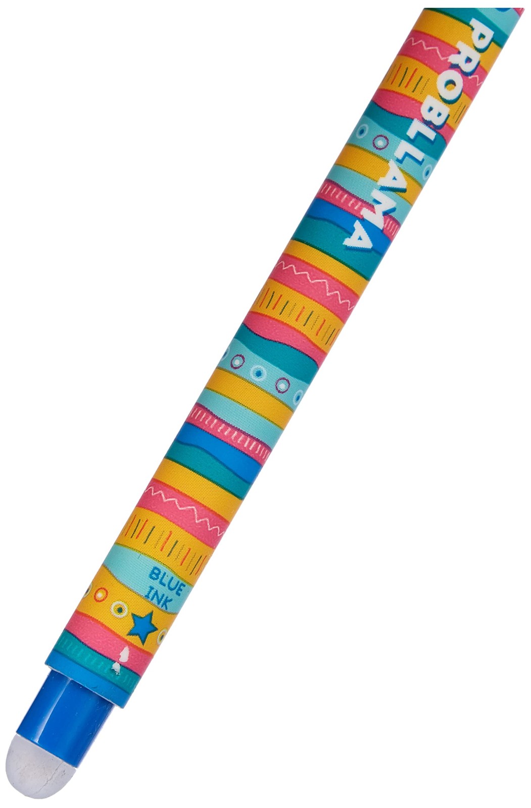 Legami Erasable Gel Pen Multicoloured Llama 0.7Mm Tip Ink Blue Pack Of 1