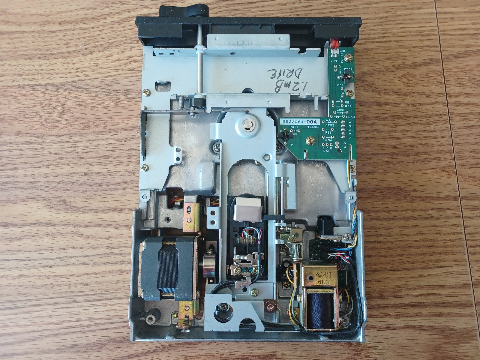TEAC FD-55GFV-17-U 5.25 Floppy Drive Vintage HTF ITEM Parts Or Repair