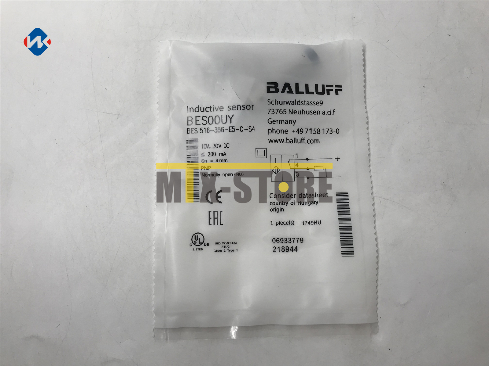 1PCS News BALLUFF BES 516-356-E5-C-S4 516-356-E5-C-S4 Sensor&Proximity Switch