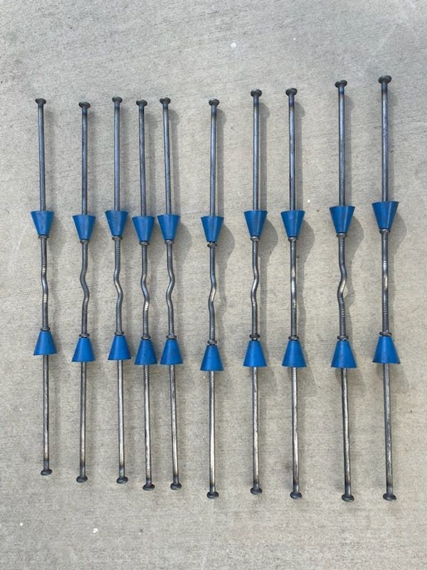 Sandbaggy 6″ x 4 ¾» Standard Snap Ties For Concrete Forms (Short End)
