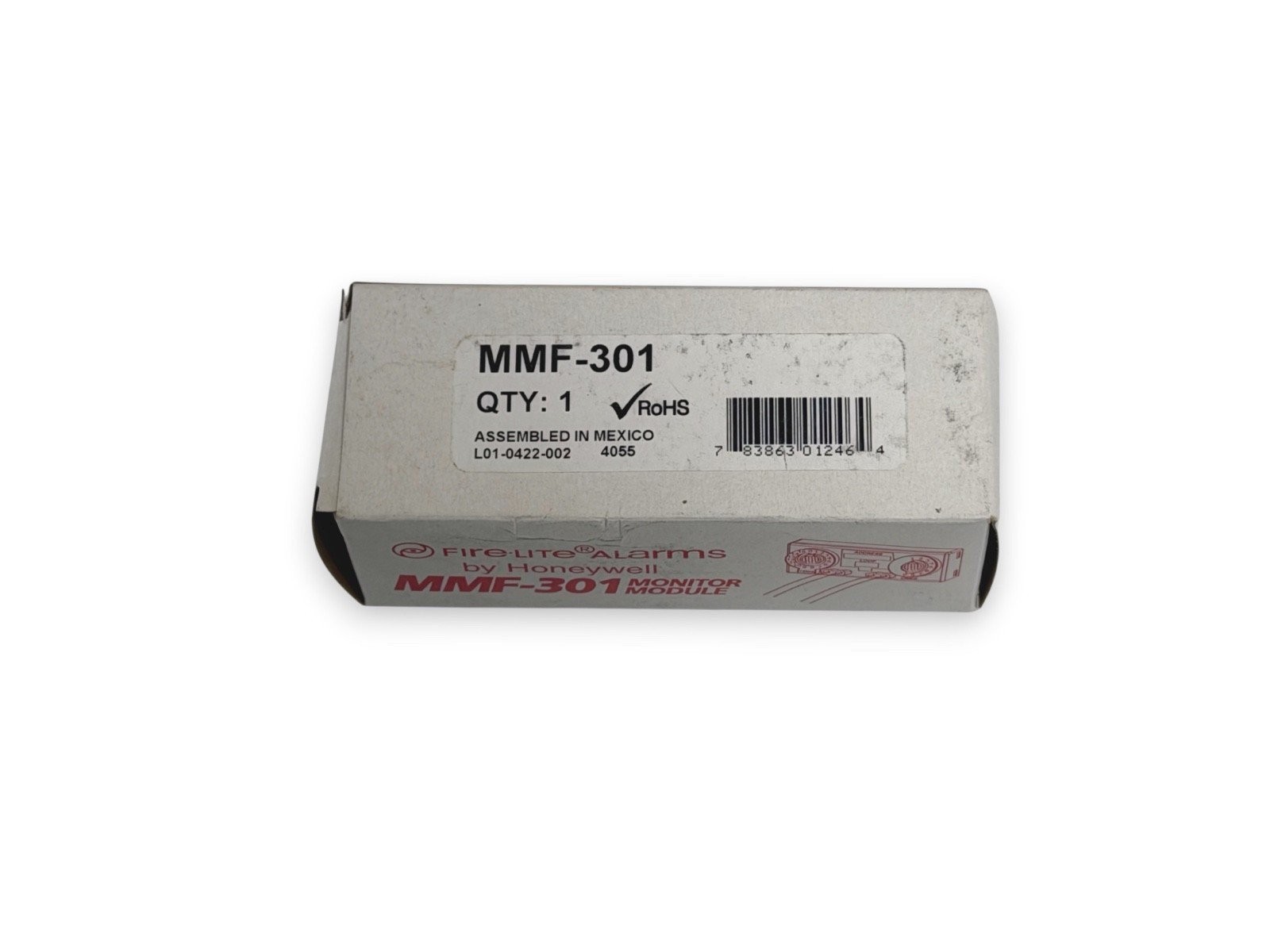Fire-Lite MMF-301 Fire Alarm Mini Monitor Module (NEW IN BOX)