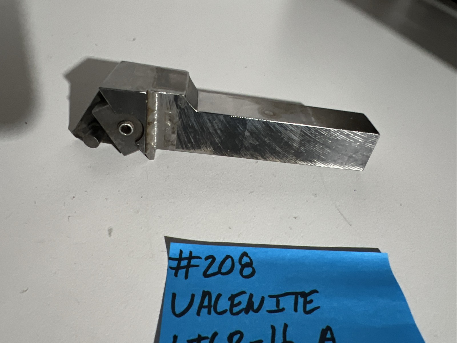 valenite LTGR-16A Indexible Carbide Lathe Toolholder 5”OAL 3/4”Shank Turning Tri
