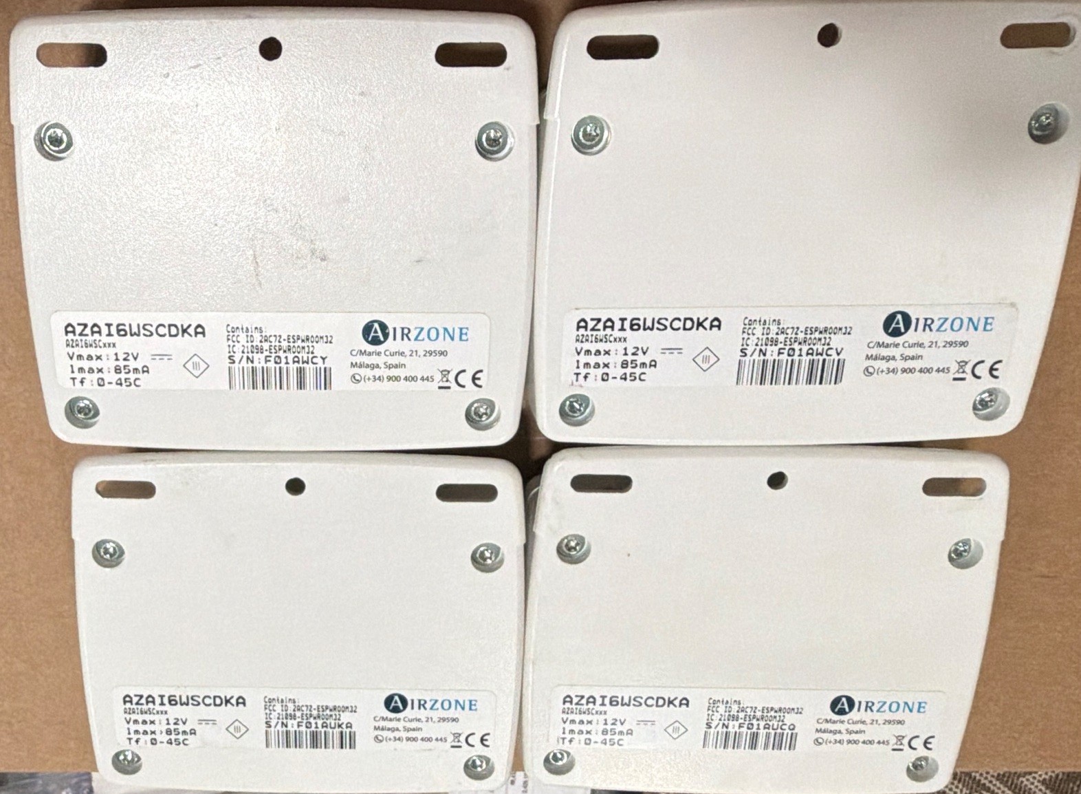 Airzone AZAI6WSCOKA Aidoo WiFi HVAC Control Module for Daikin Lot of 4
