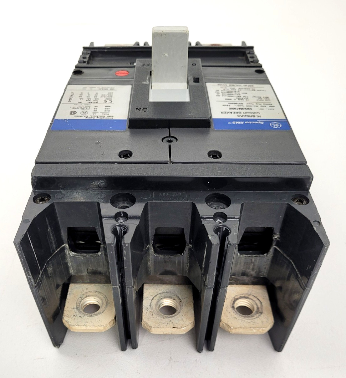 SGHA36AT0600 GE 600 Amp 600 Volt Circuit Breaker w/ SPRG600A600 Rating Plug