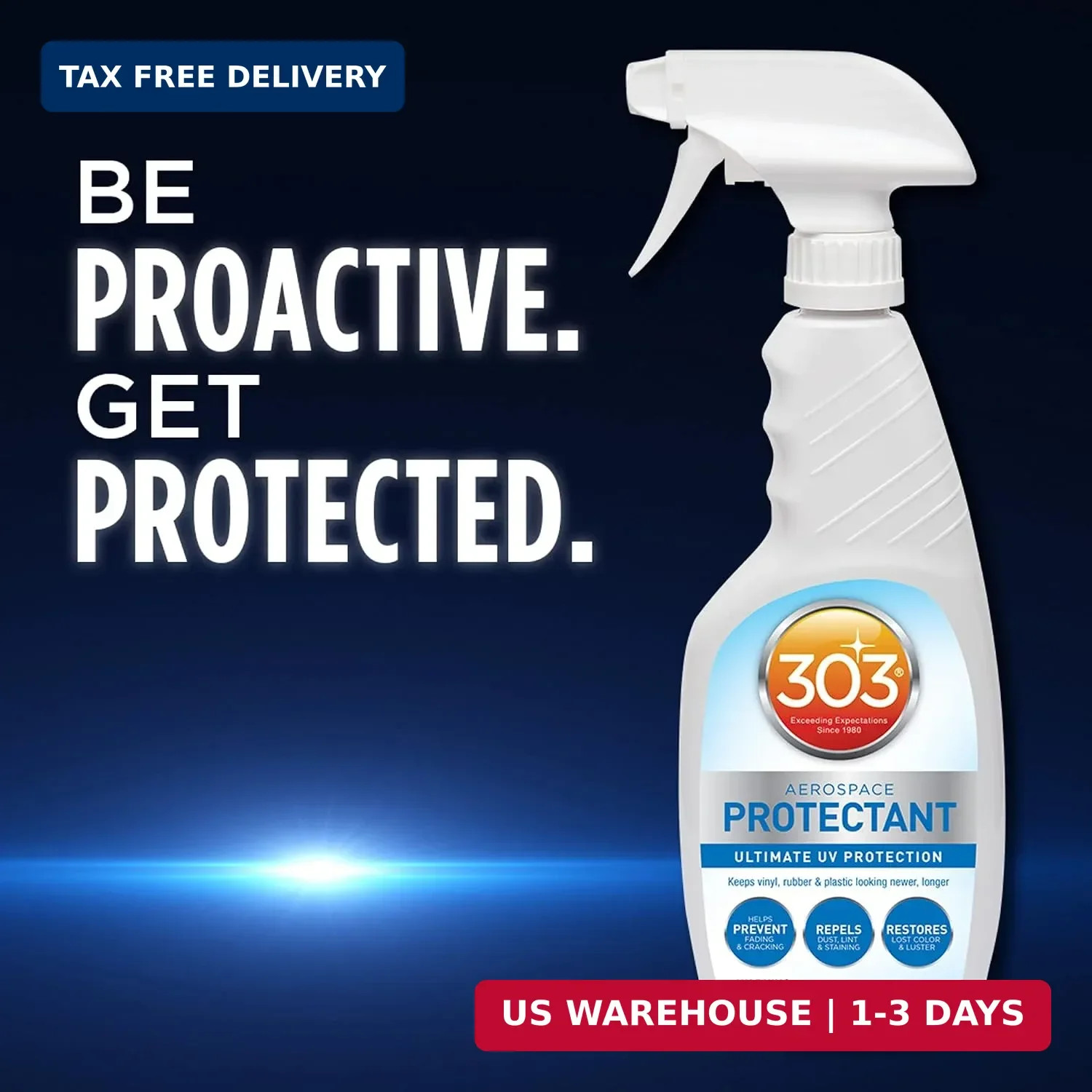 308 Aerospace Protectant for Vinyl, Plastic & Rubber, 16 oz