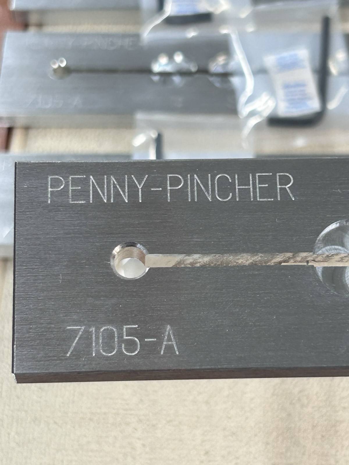 7 U.S. COIN HOLDER FOR NEW HERMES ENGRAVING VISE FOR CLEANING, REPAIR, ETC.