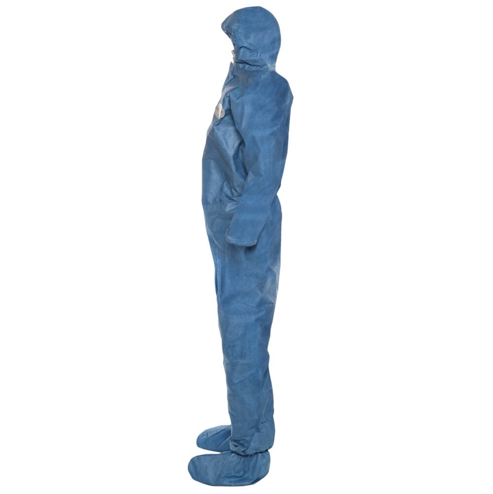 KleenGuard A60 Bloodborne Pathogen & Chemical Splash Protection Coveralls XLARGE