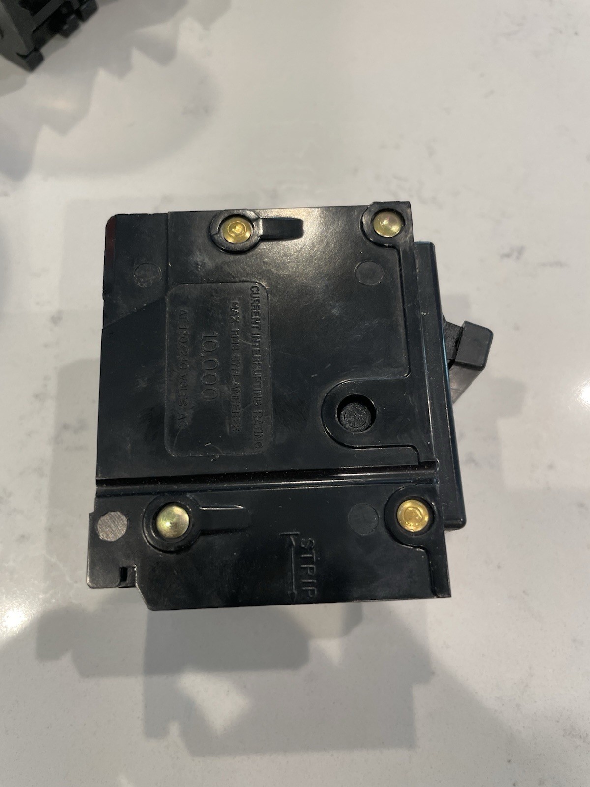 Eaton BR280 80A 2-Pole Plug-In Circuit Breaker 120/240V AC Common Trip