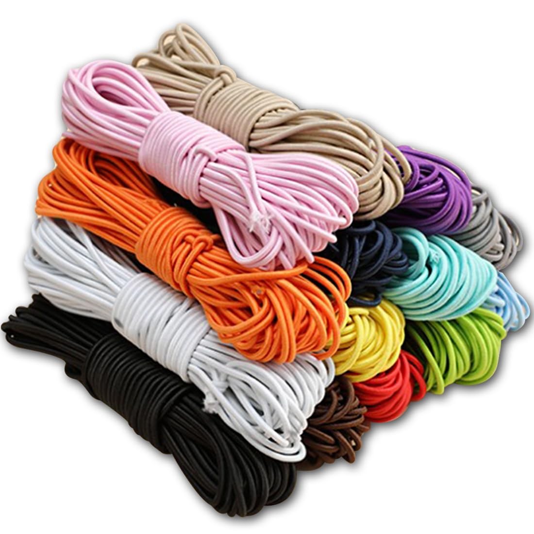 PerkHomy Bungee Shock Cord Rope Heavy Duty Polyester Bungie Elastic Stretch S…