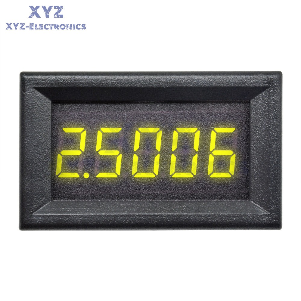 DC 0-4.3000-33.000V 5 Digit LED Digital Voltage Panel Meter Voltmeter Red Blue