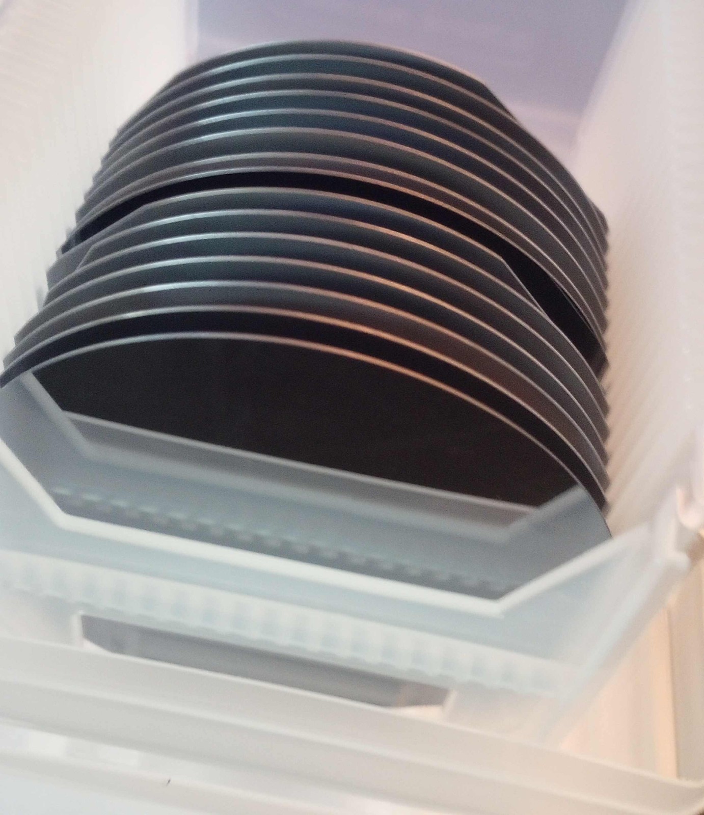 Polished Silicon Wafer – 120mm – 500um thick – polished one side – Qty 1