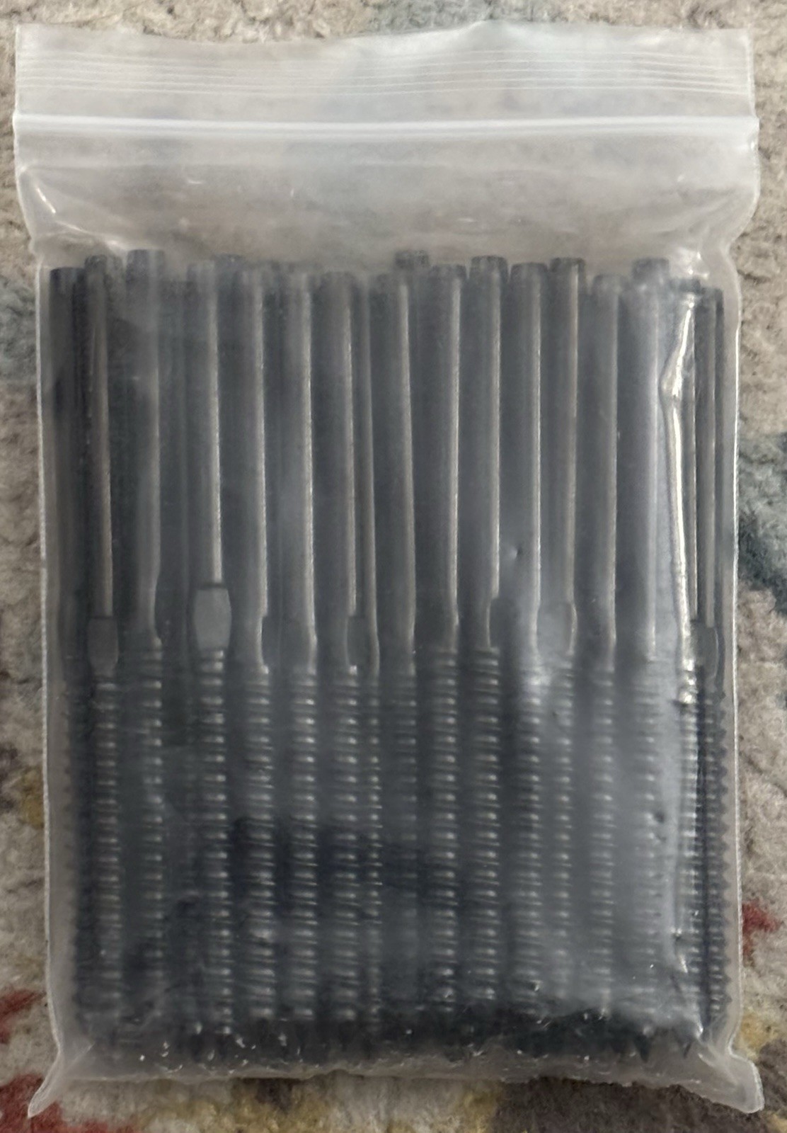 50 1/8″ Black Swage Lag Screws Left Only Cable Railing Hardware