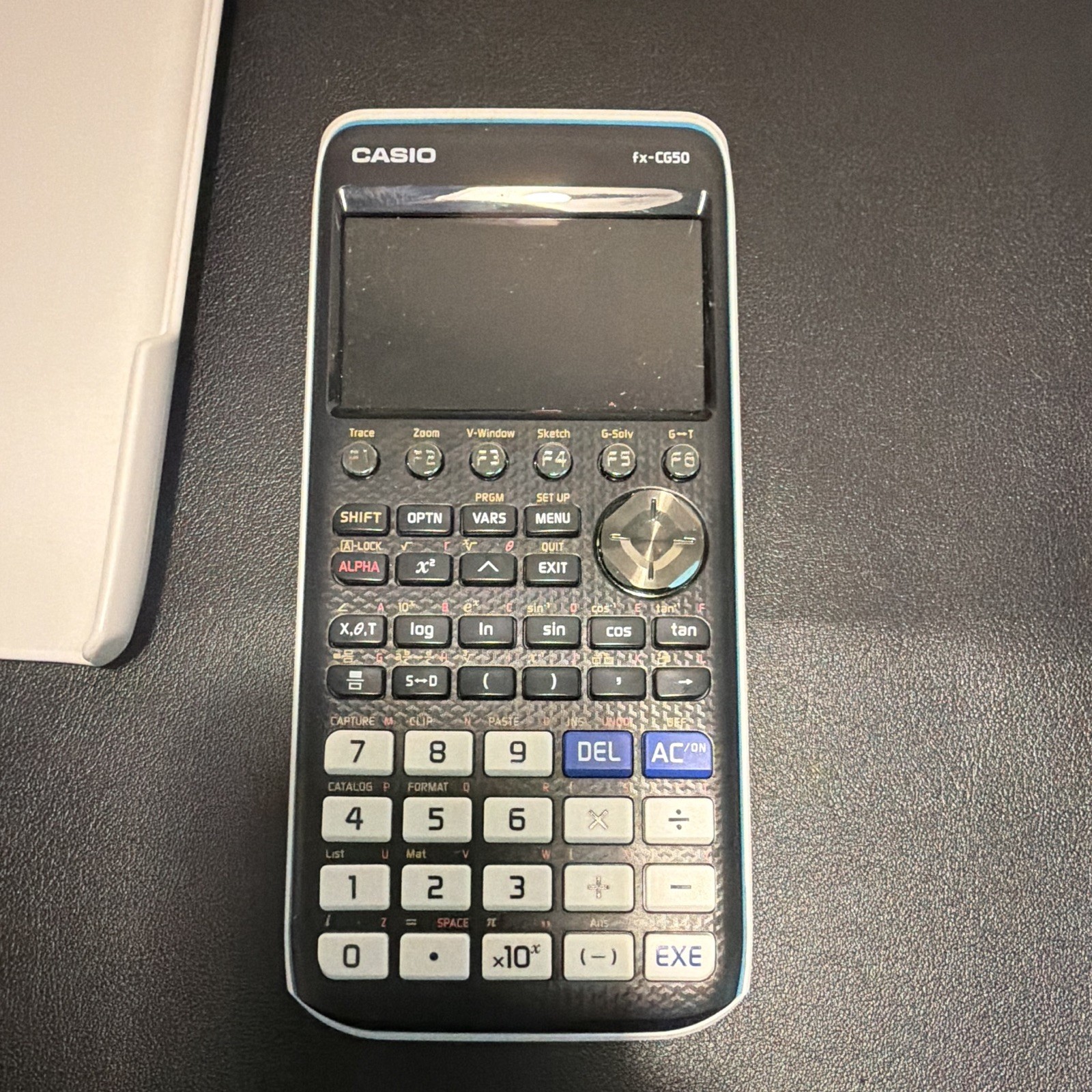 Casio fx-CG50 Graphing Calculator, LCD Display, Battery Powered w/ Slide Cover