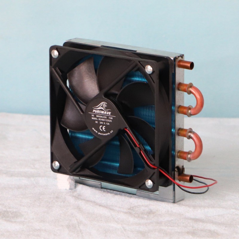 Small Condenser Radiator Aluminum Fin Copper Tube Evaporator for Industrial
