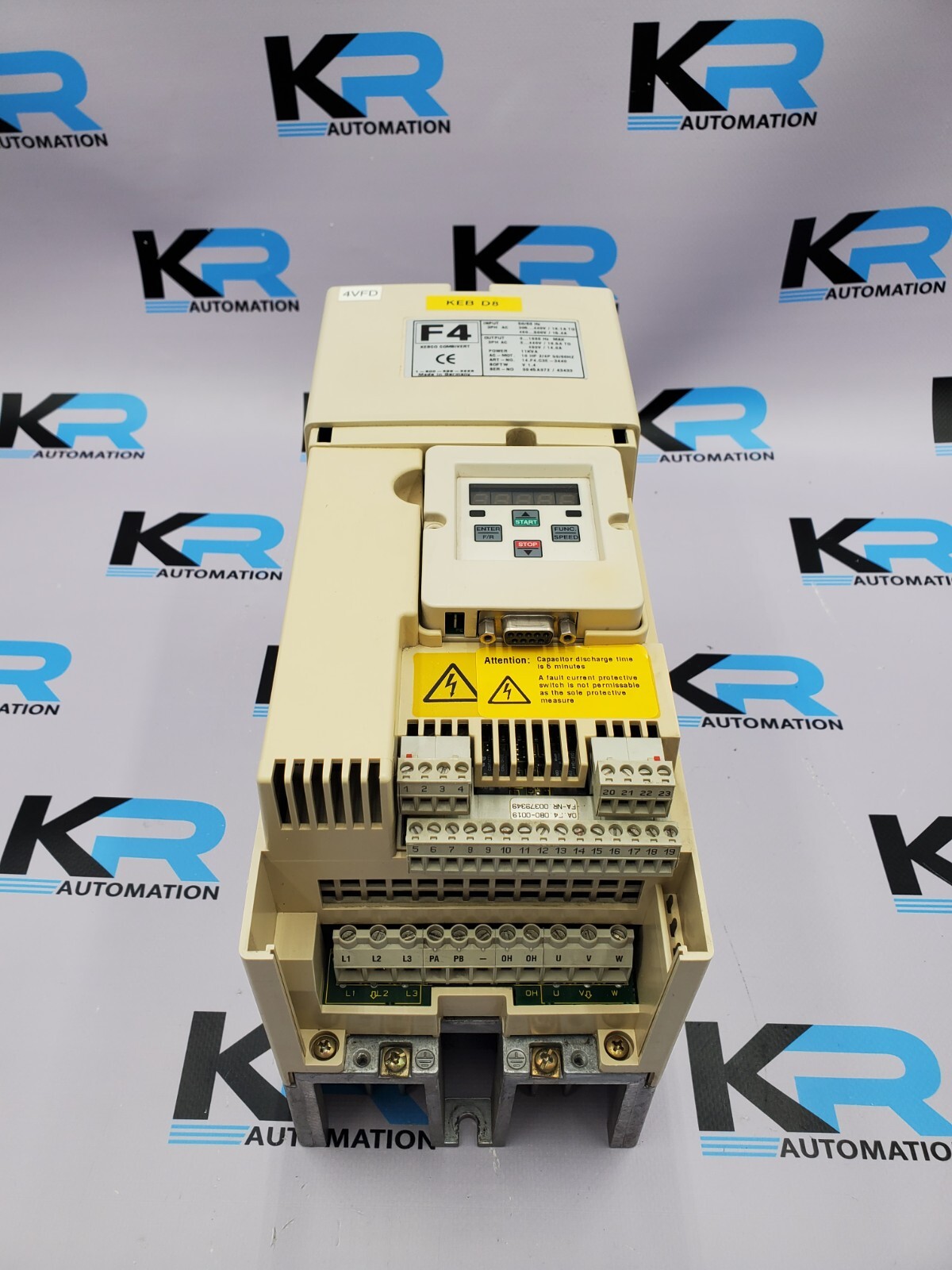Kebco Combivert 14.F4.C3E-3440 Controlled Inverter 480V 50/60Hz 11KVA 10HP