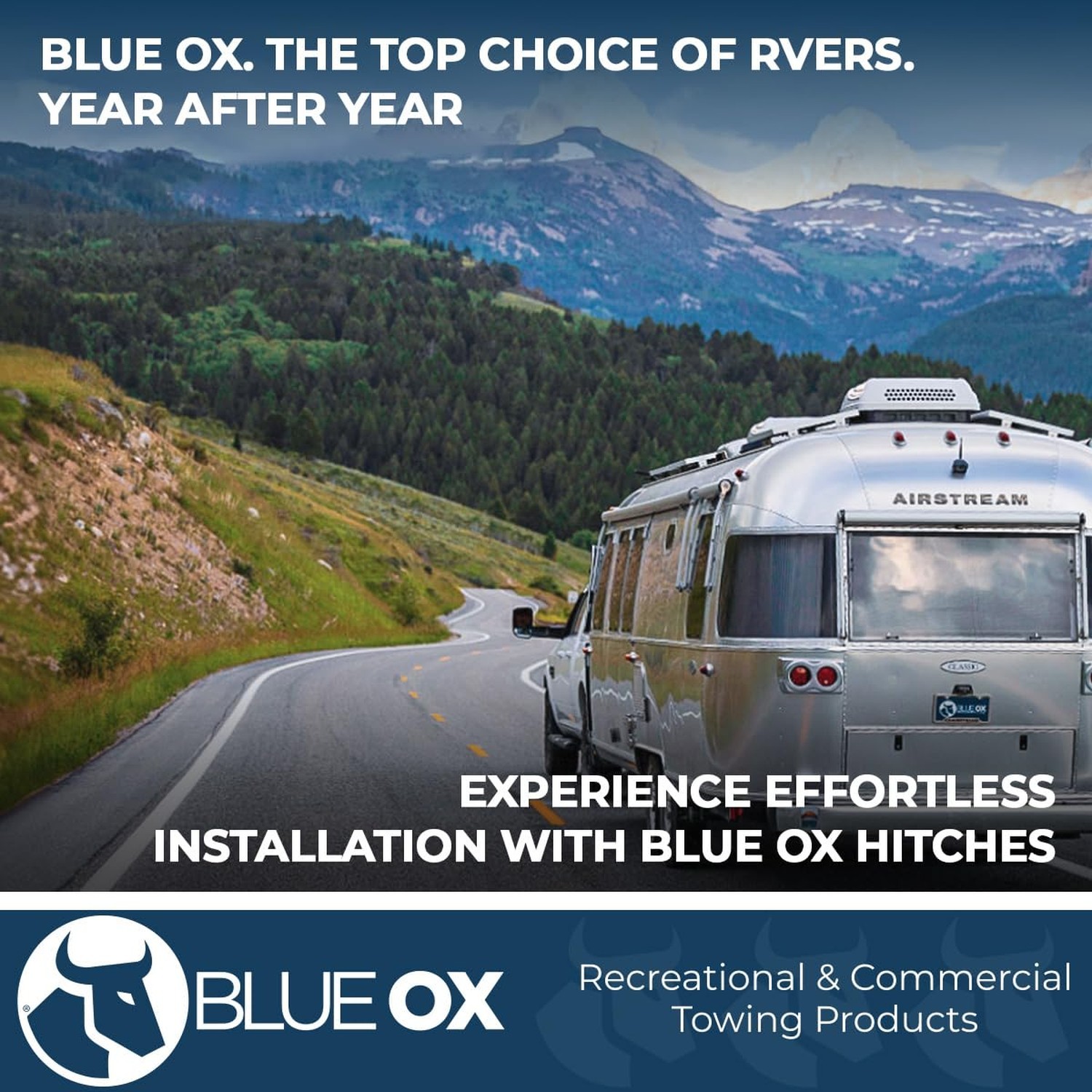 Blue Ox BXH3002 Custom Receiver Hitch for Towing, Fits Select RAM 1500/2500/3…