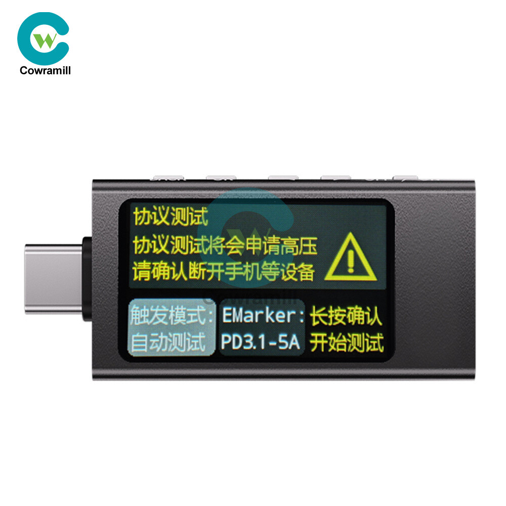 KWS-X1 Type-C Power Tester Voltage Current Meter USB-C Multimeter DC 4-30V 0-12A