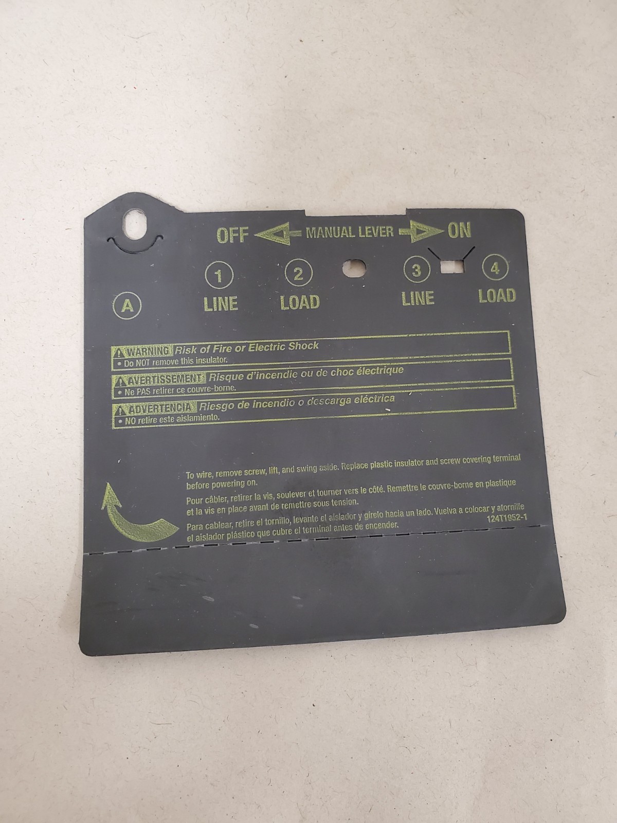*READ* Intermatic 24 Hour Mechanical Time Switch Mechanism Only Spst 120V T103M