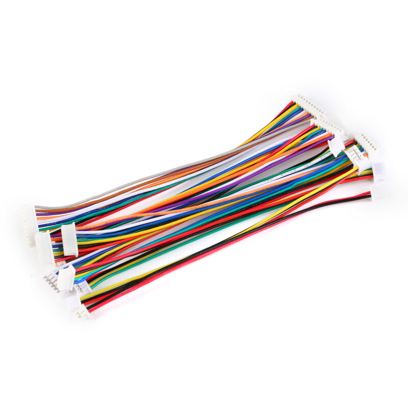JST ZH1.5mm Connector Plug Wire Cable Cord Single/Double Ended Length 100mm