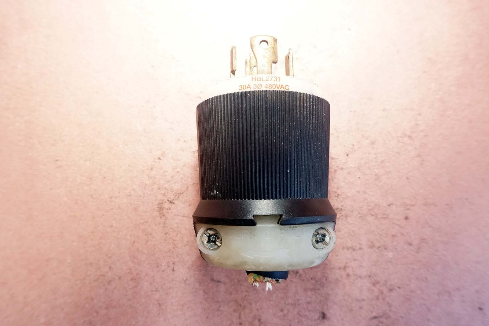 Hubbell HBL2731 30 Amp 480 VAC Plug