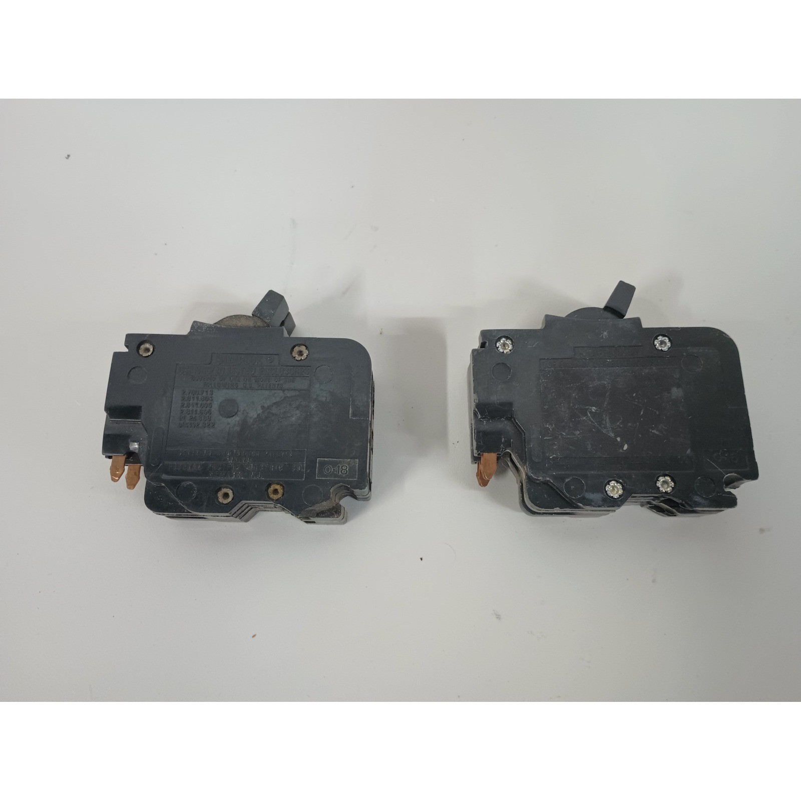 Lot of 2 Federal Pacific Electric FPE Stab-Lok 30 Amp 2-Pole Circuit Breaker NC
