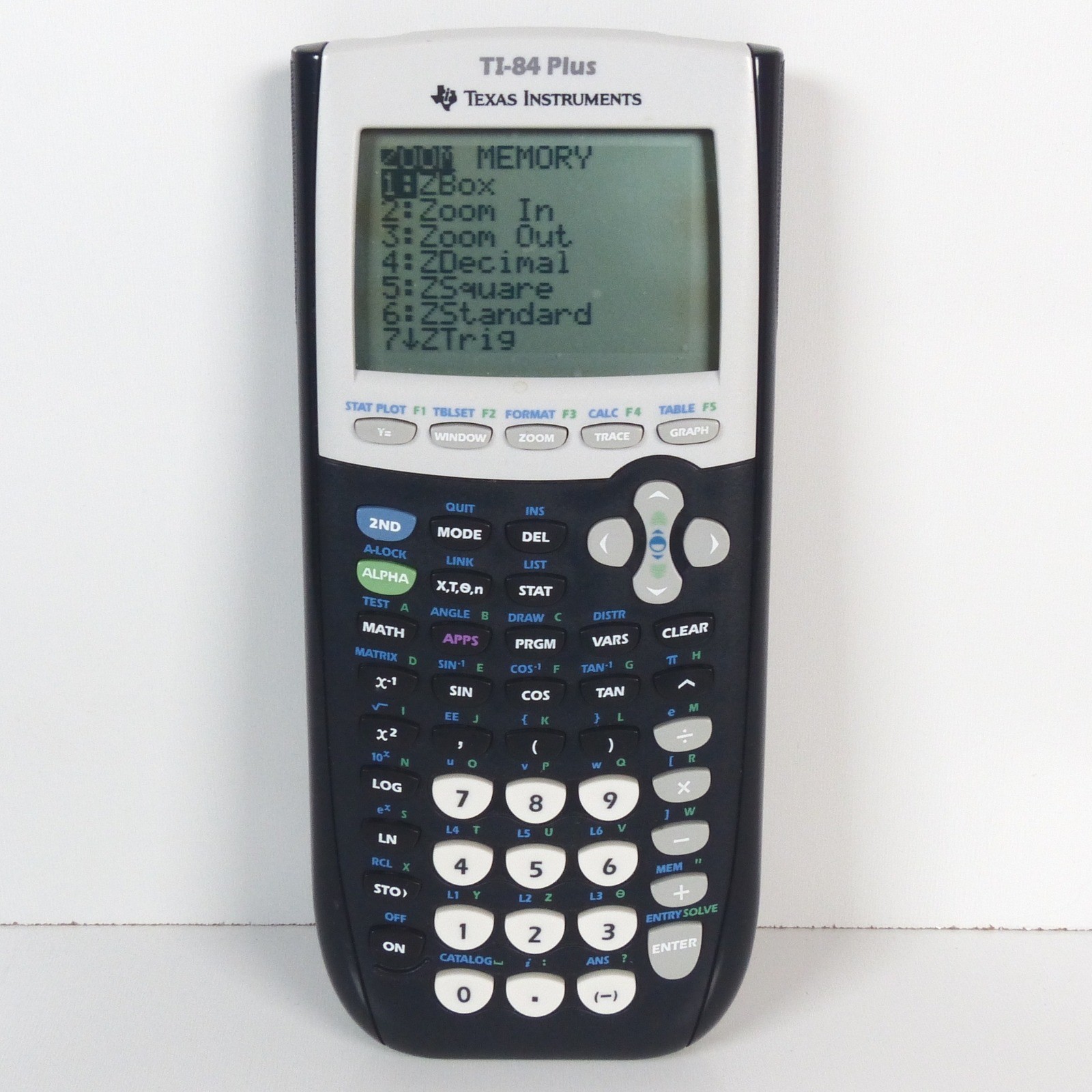Texas Instruments TI-84 Plus Graphing Calculator Tested MISSING BOTH COVERS