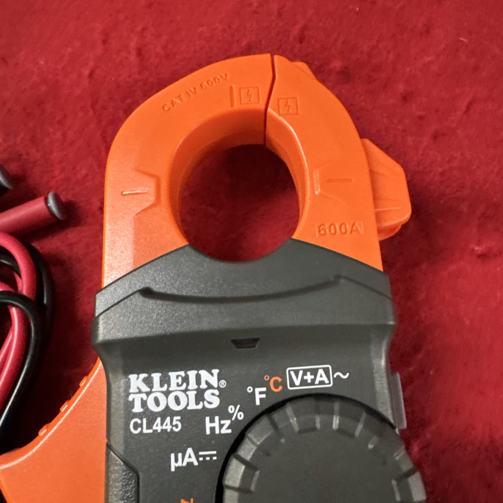 Klein Tools CL445 True RMS Clamp Meter Multimeter 600A 600V 6000 Count CAT IV