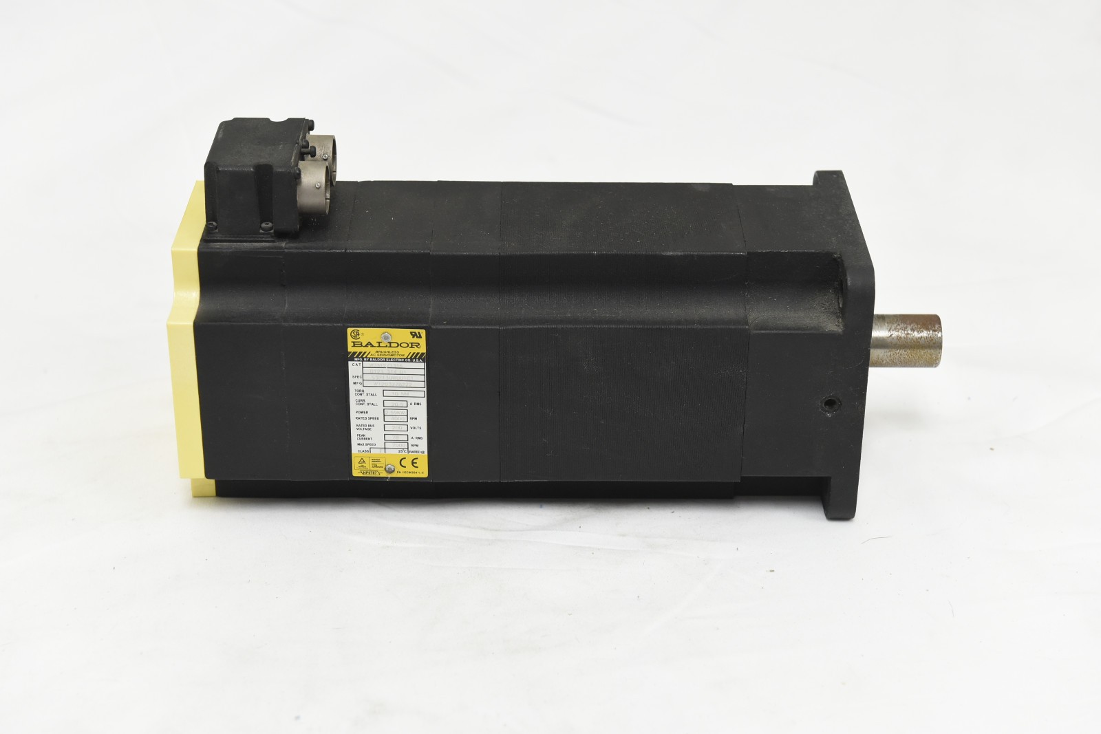 Baldor Brushless AC Servo Motor W0312/1316 D12131401 2.59kW S3P130W001G1