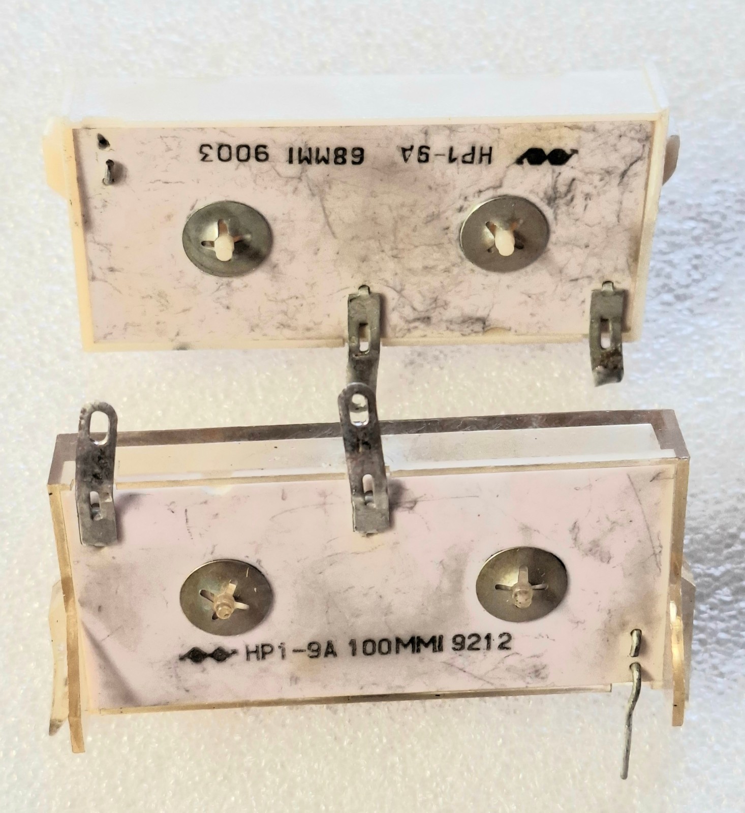 9pcs. Powerful Mohm Variable Trimmer Resistors 1MOhm 4,7 MOhm 68 MOhm 100 MOhm