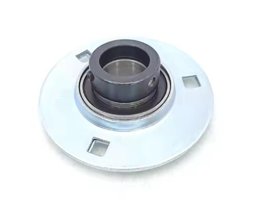 SAPF205-16 ,1″ Bore Eccentric Collar Pressed Steel 3-Bolt Flange Bearing