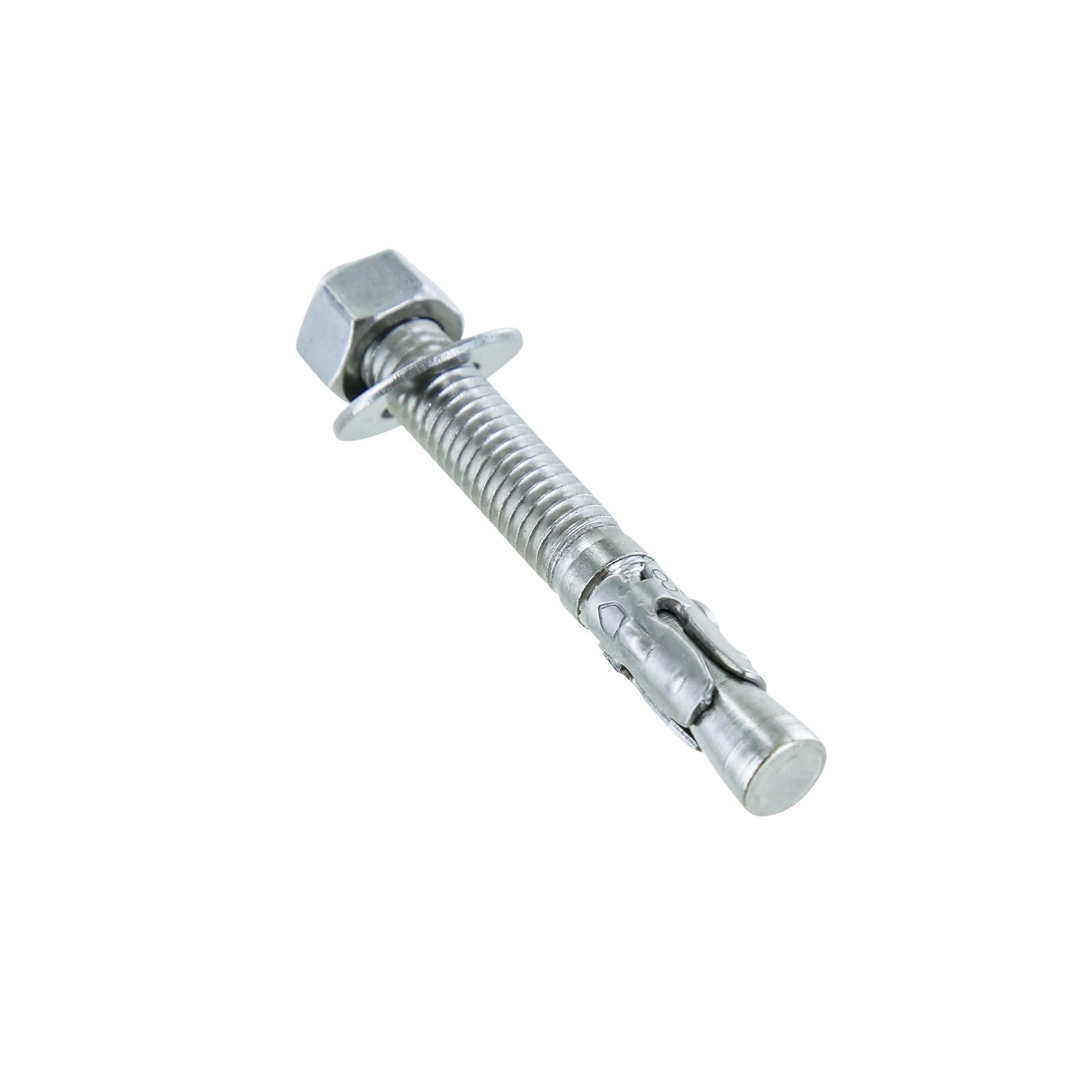 Conquest 3/8″ x 3″ Type 304 Stainless Steel Wedge Anchors Box of 50 Heavy Dut…