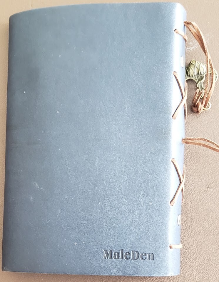 Vintage Refillable MALEDEN Leather Journal Traveler Notebook Sketchbook