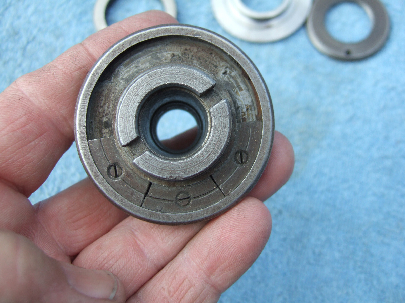 GRINDING WHEEL ADAPTER BALANCING ARBOR MAY FIT TOOL&CUTTER GRINDER SMALLER TAPER