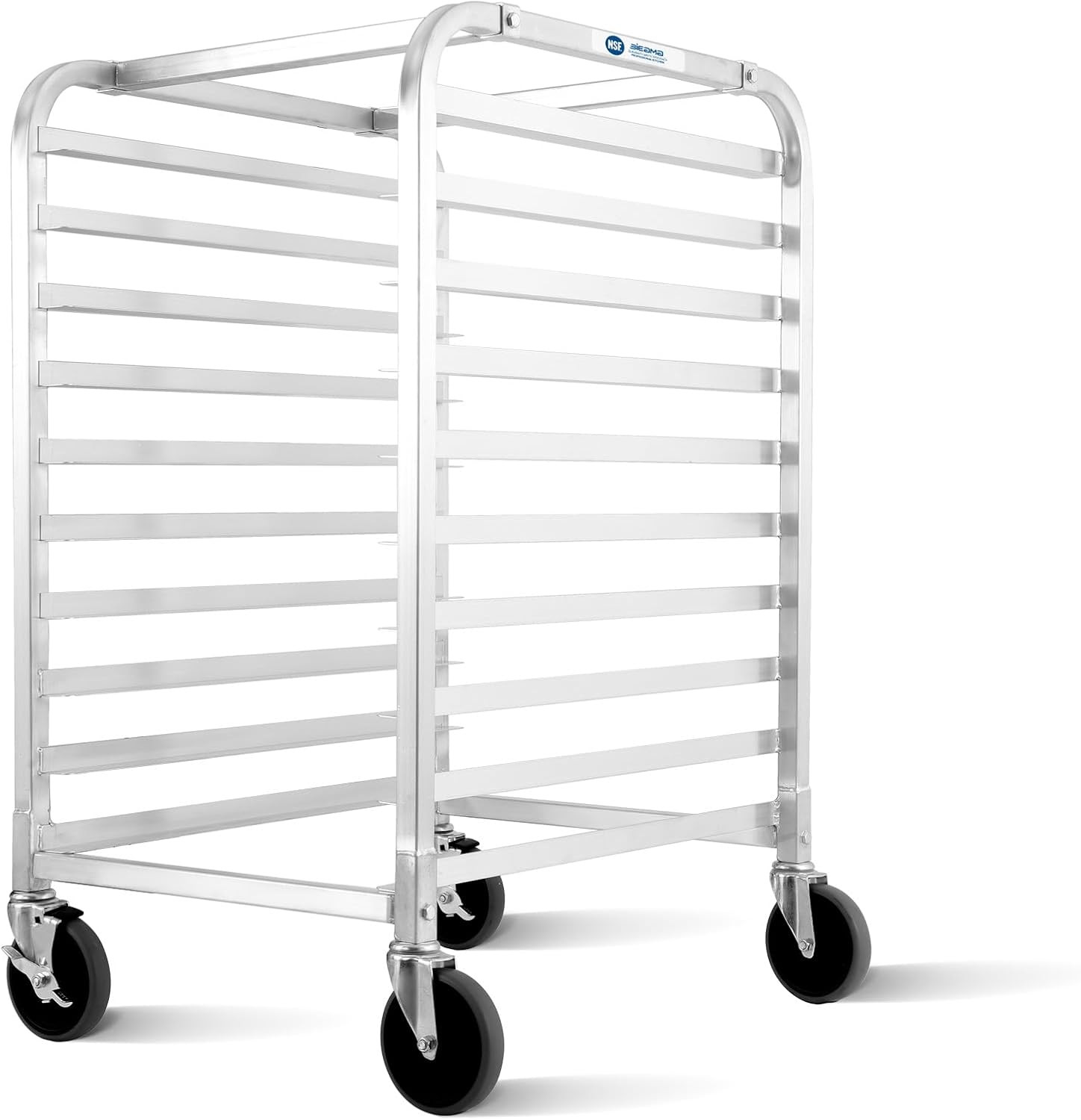 10-Tier Sheet Pan Rack, NSF Bun Pan Rack, Aluminum Bakery Rack, Home Commercial
