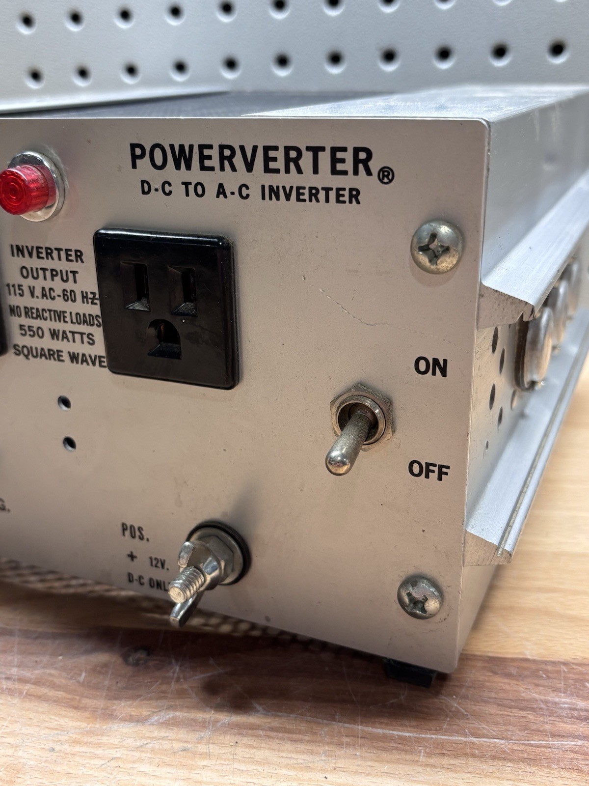 New open box TRIPP LITE PowerVerter PV-550 DC to AC power Inverter & Paperwork
