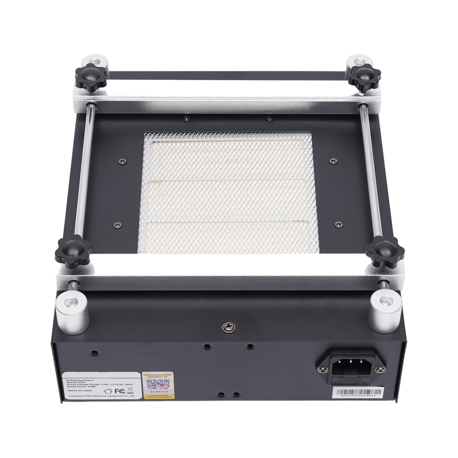YIHUA 853A BGA IR Infrared Preheating Rework Station Hot Plate Preheater