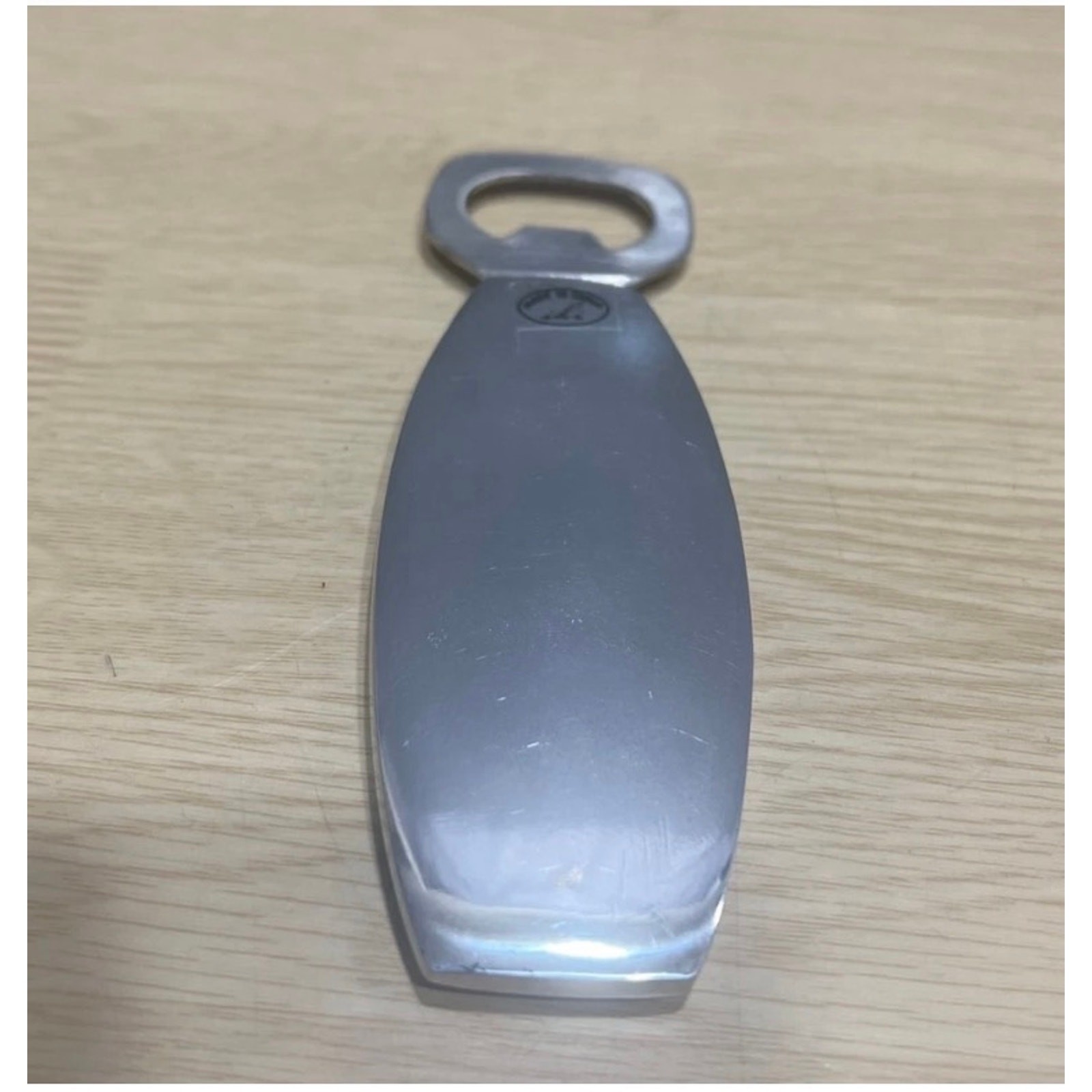 Vintage I.H.I Silver Tone Bottle Opener Made In India