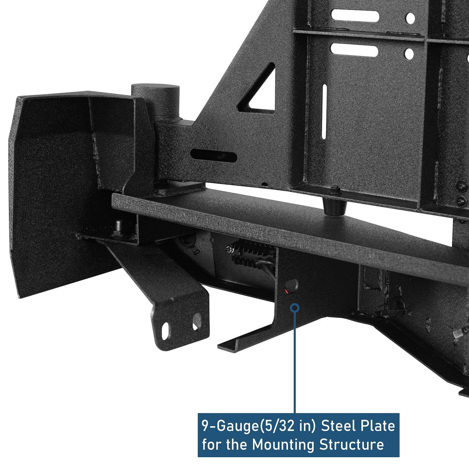 Tacoma Rear Bumper Spare Tire Rack Swing Arm Jerry Can Holder Offroad 2016-2023