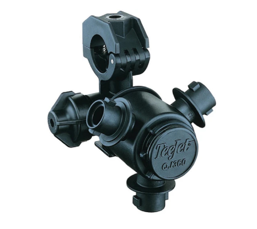 QJ363C-1-NYB TeeJet Nozzle Body for 1″ Wet Booms – 3 Spray Outlet