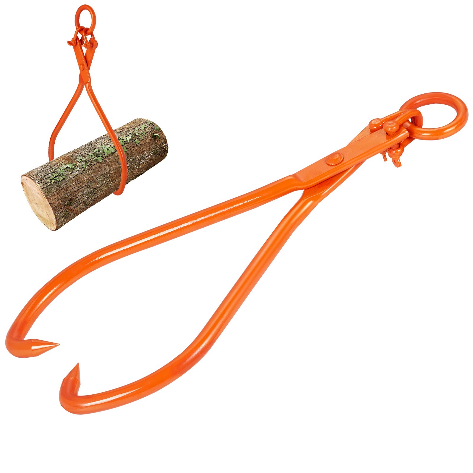 Log Skidding Tongs 32 inch 2 Claw Log Lifting Tongs Heavy Duty 1543 lbs