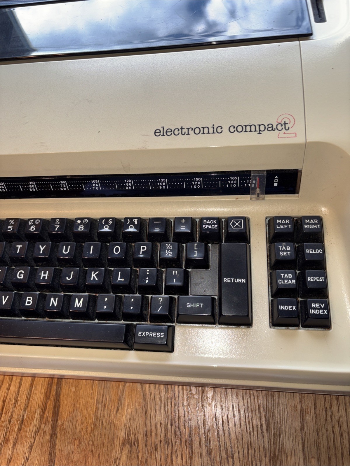 Olympia Electronic Compact 2 Typewriter With 2 Boxes Of Ribbon. Parts Only.