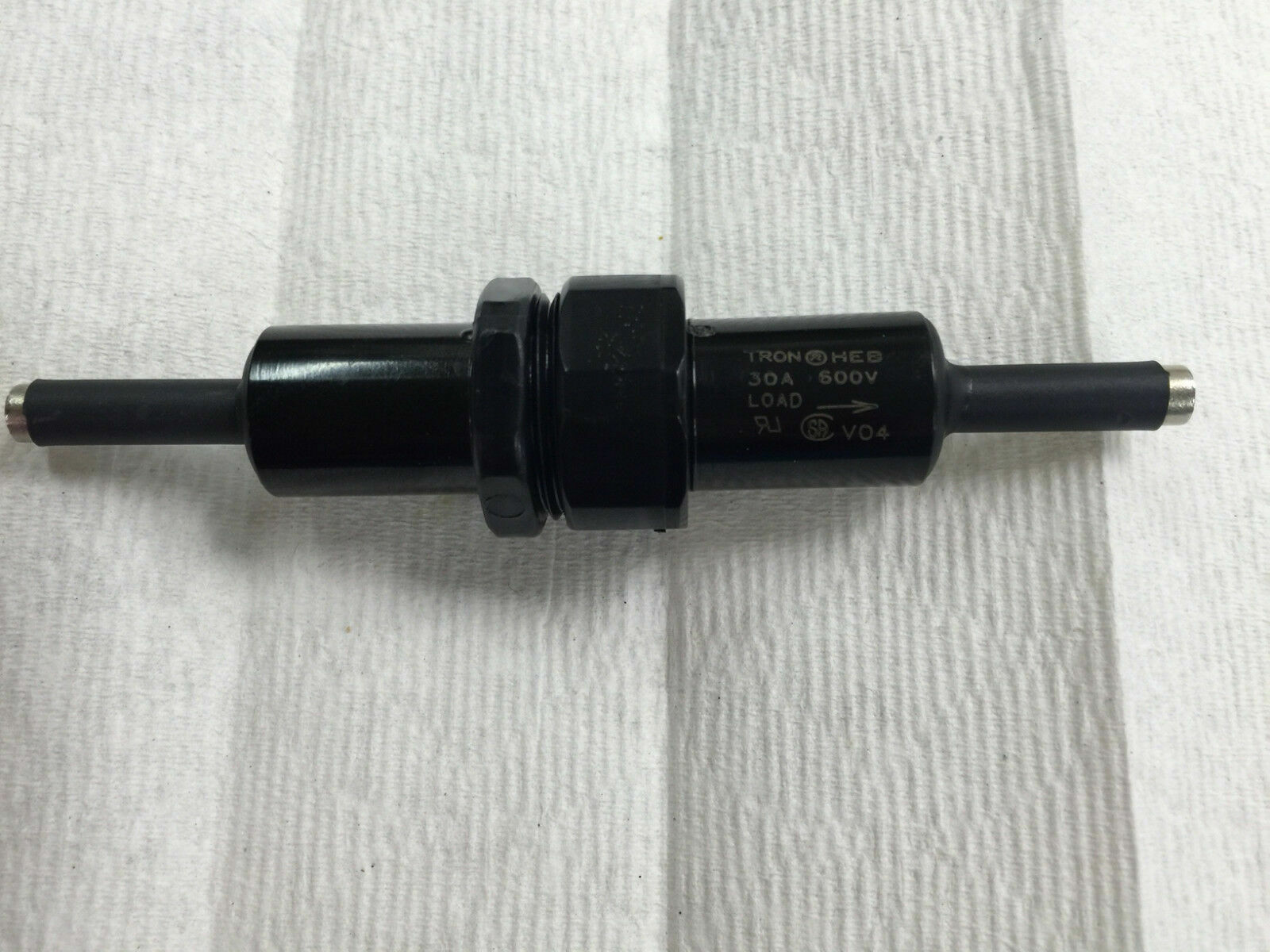 HEB-AA EATON/BUSSMANN Single in line Fuse Holder/Block 30 Amp 600 Volt