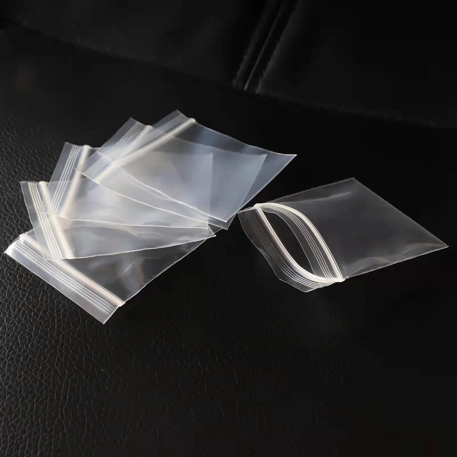 Mini Plastic Bags, 400Pcs 2″ X 2″ Transparent Reusable Zipper Storage Bags for J