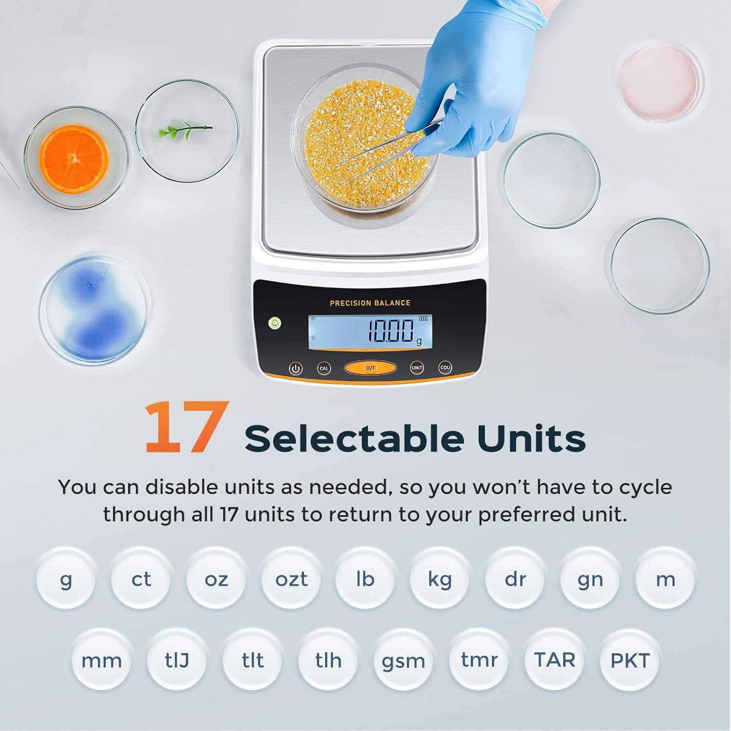 Bonvoisin Lab Scale 5000g x 0.01g, NEWEST VERSION