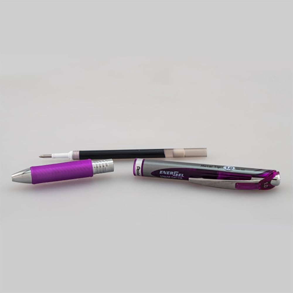 Pentel EnerGel RTX Retractable Liquid Gel Pens Assorted Colors Pack of 4