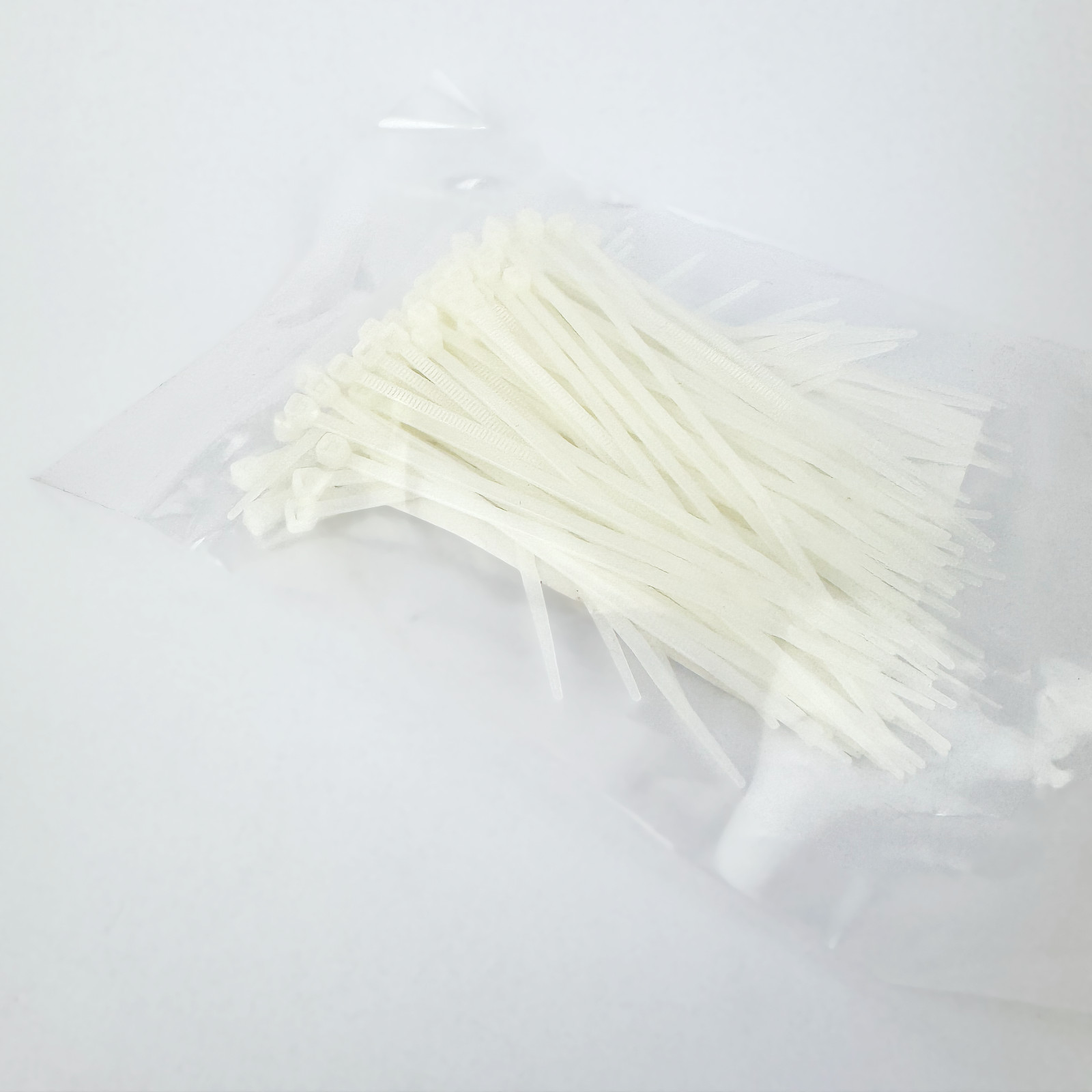 Cable Ties 100×2.5mm Natural PA66 100pcs 3.9in USTC MCOU10028